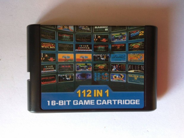 112 jtk egy krtyn Sega Megadrive Genesis 16 bit jtk Mortal 3 stb