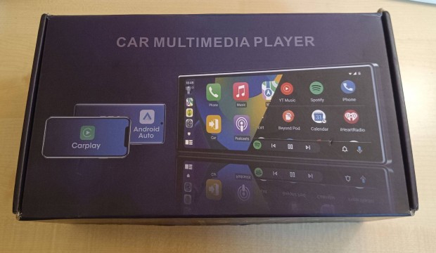 11.26" érintőképernyős autós lejátszó - Carplay és Android Auto