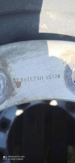 11.75 X 22.5 Felni eladó