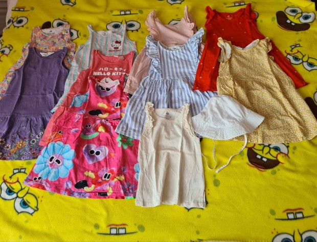 11db-os 98-104-es kislány H&M ruha csomag