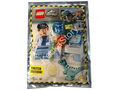 122112 LEGO(R) Jurassic World Dr. Wu laborja foilpack elad