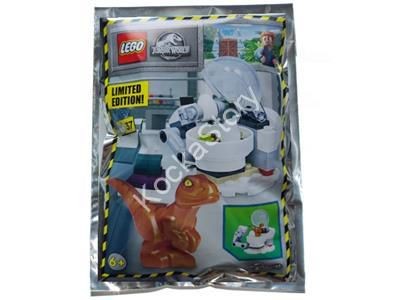 122219 LEGO(R) Jurassic World Baby raptor és a keltető foilpack eladó
