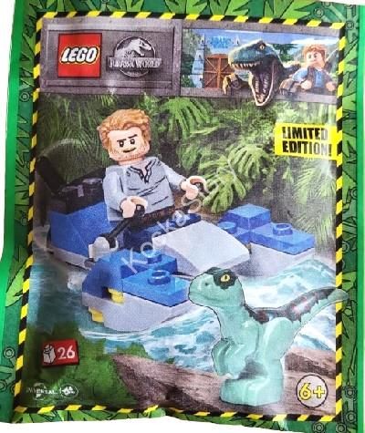 122331 LEGO(R) Jurassic World – Owen a mocsárjáróval és a bébi
