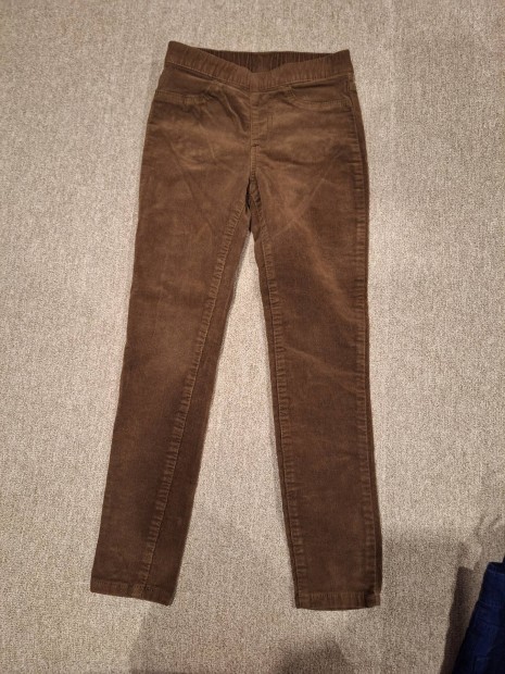 122-es kord treggings, leggings, H&M, 6-7 v