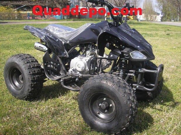 124cc Ranger 004 sport gyerek quad fekete. Egyenesen a Depbl