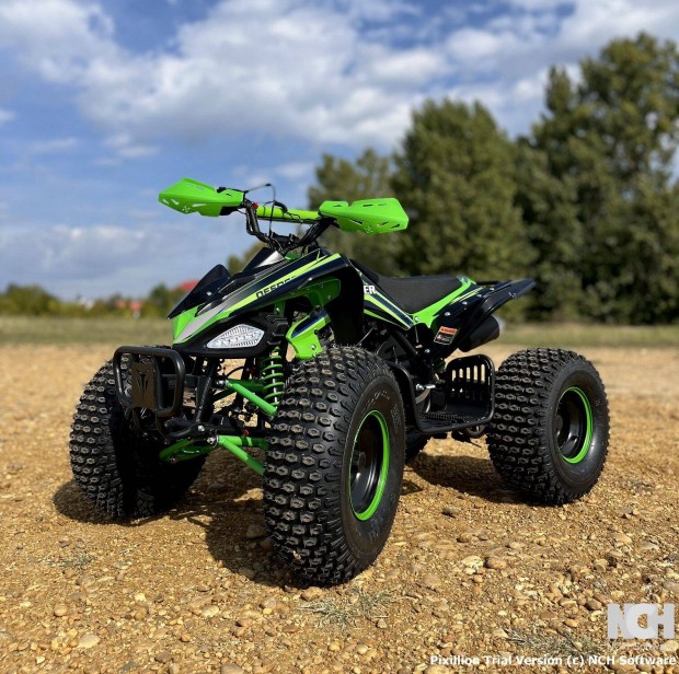 124cc ranger gyerek quad raptor forma automata gyermekjrm zld