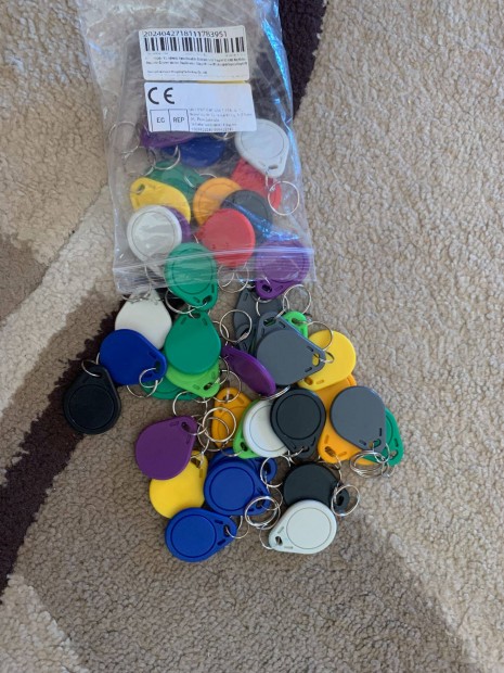 125 kHz RF ID nem írható token 35 db