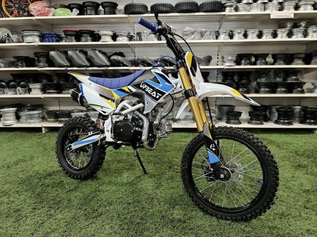 125cc dirt bike , pitbike , cross motor és gyerek quad -ok kék