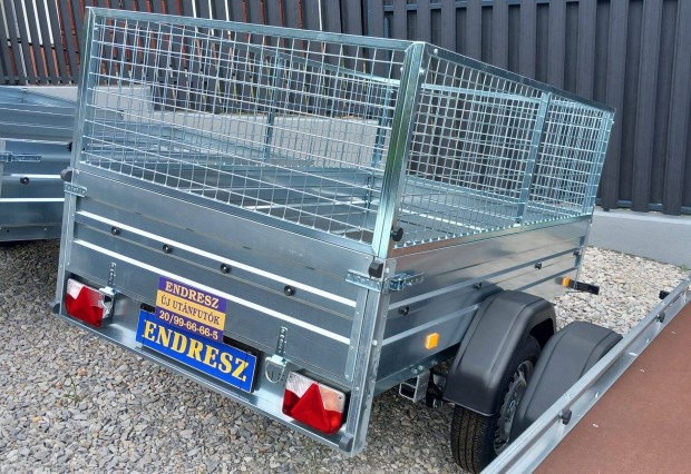 125x200cm-es �j Ut�nfut� K�szletr�l! horganyzott, Laprug�s+leng�scsill