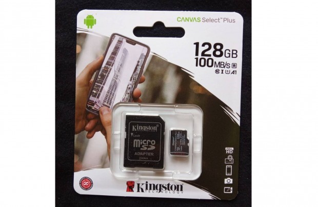 128GB 128 GB Kingston Microsd Micro sd krtya 128GB 128 GB 100 Mbs sd