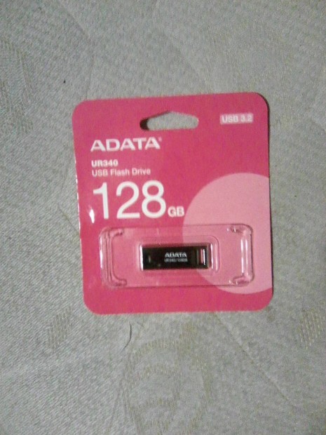 128GB-os USB 3.2 Adata pendrive jonnan, garancival. Postzom is!