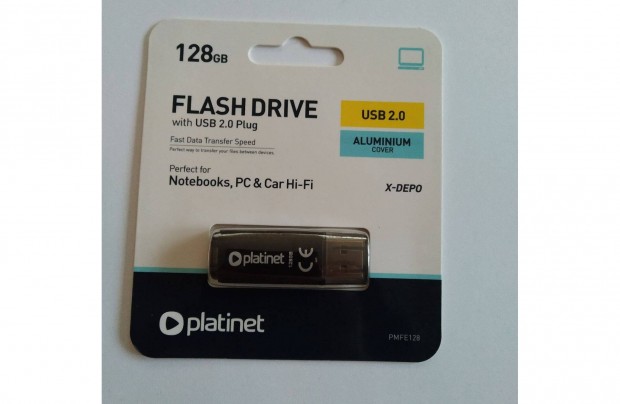 128 GB-os j Platinet pendrive, flashdrive