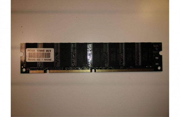 128 MB Samsung PC133 SDRAM tesztelt retro memria
