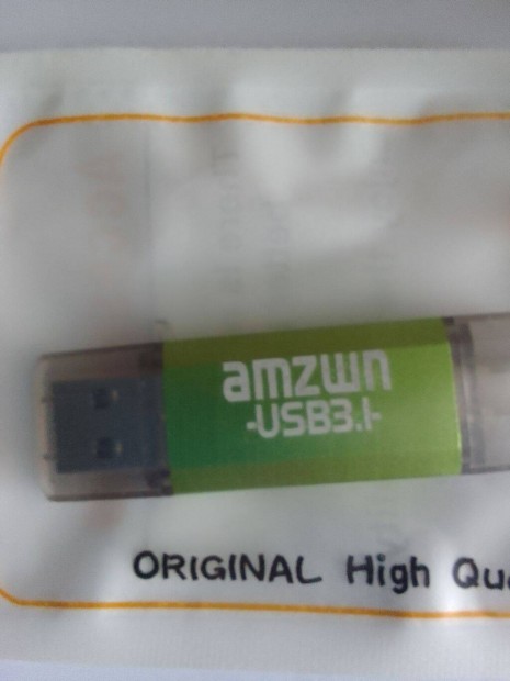 128gb pendrive . Otg ketts csatlakozs A- C vg. 3.1 es osztly