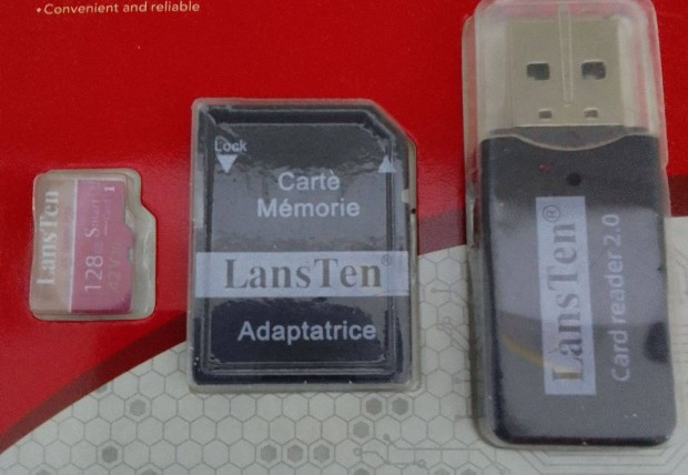 128gb sd krtya. usb olvasval .stb