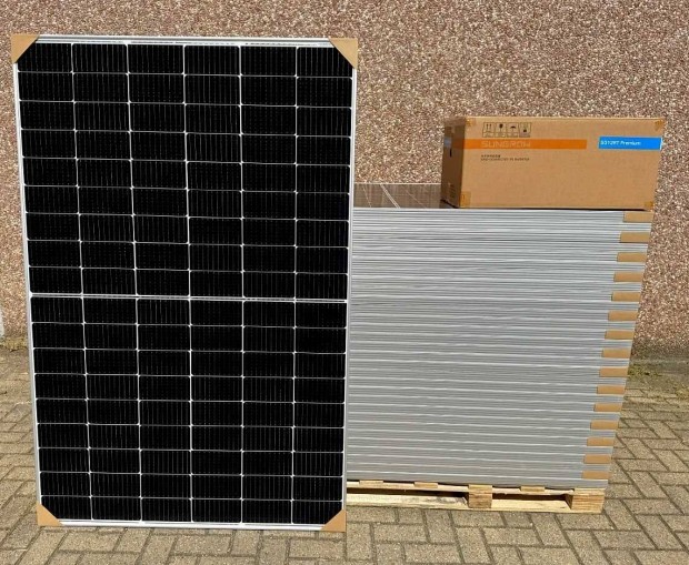 12Kw-os Sungrow inverter, és 30db 410W-os napelem panel eladó