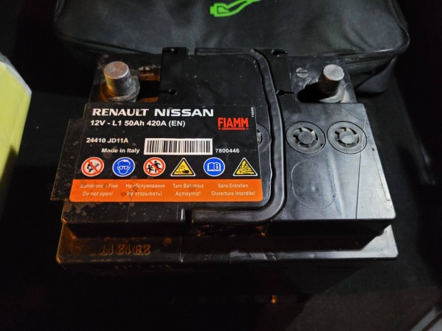 12V 50 Ah 420A SLI Akkumultor (L1)