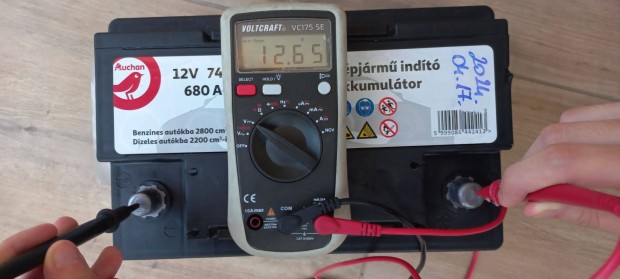12V 74AH 680A Akkumultor elad!