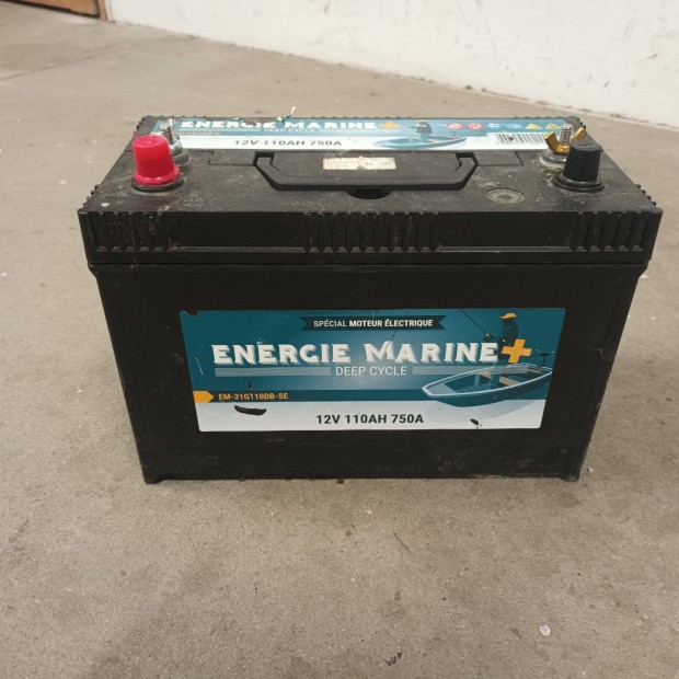 12V akkumultor elad Energie Marine 110 Ah