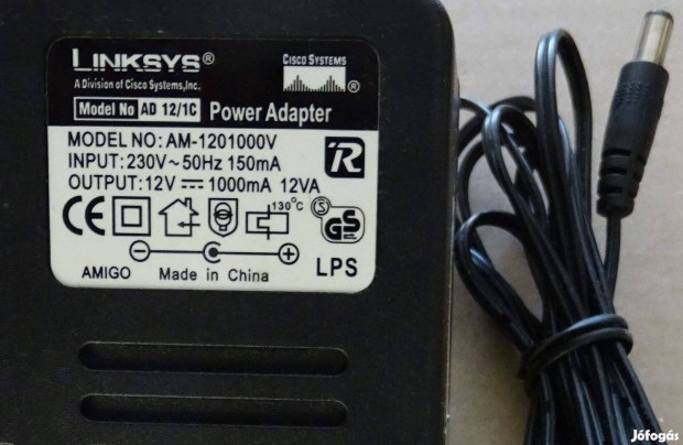 12V-os DC adapter