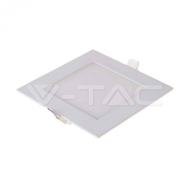 12W-os bepthet mini led panel ngyzet alak, 3000K (meleg fehr)