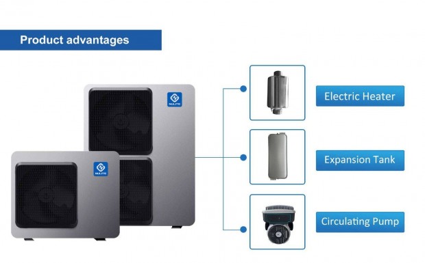 12-21 kW monoblokkos hszivatty (R32 v R290), raditoros ftshez is!