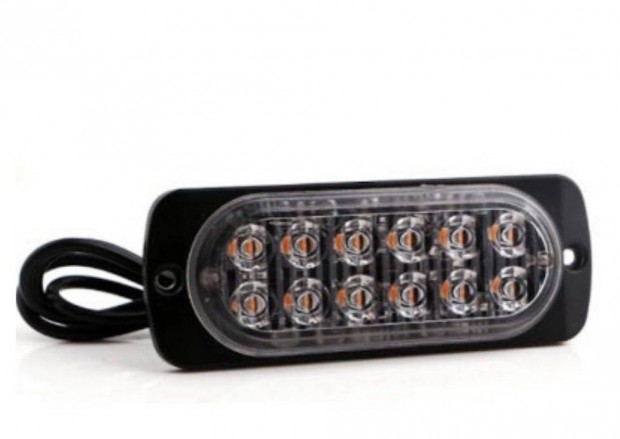 12 LED-es bepthet srga villog modul stroboszkp 12-24V