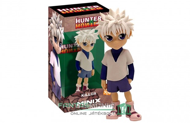 12 cm-es Minix Hunter x Hunter / Hunterxhunter anime figura - Killua