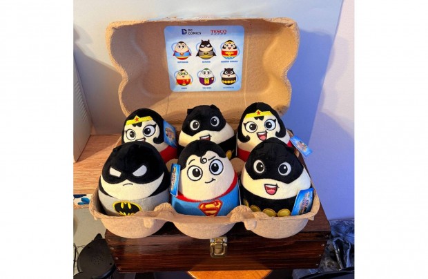 12 db DC Super Heroes Plüss Figura Eladó