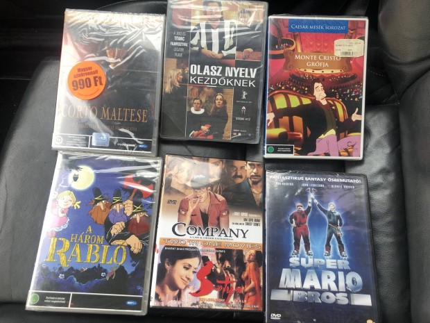 12 db dvd csomag / film / retro