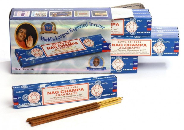 12 doboz Satya Nag Champa fstlplca (1 karton)
