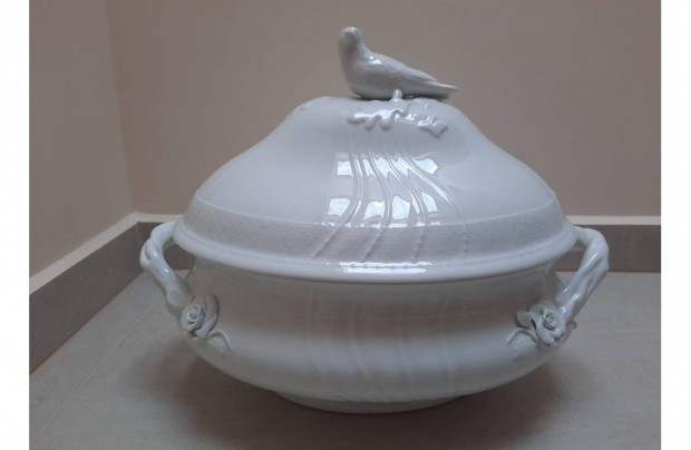 12 szemlyes Fehr Herendi porceln madrfogs leveses tl elad!