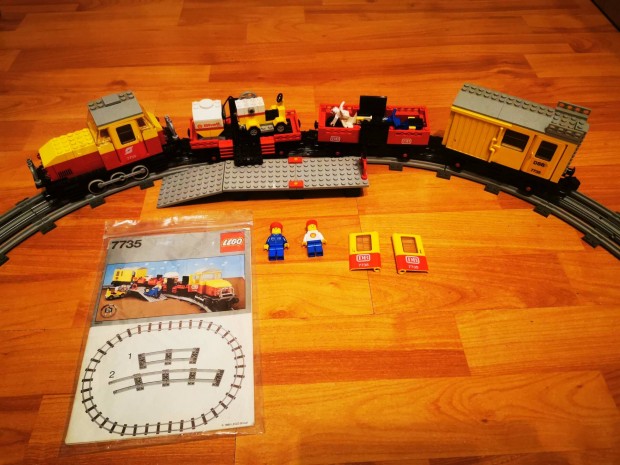 12 v Lego 7735 tehervonat 