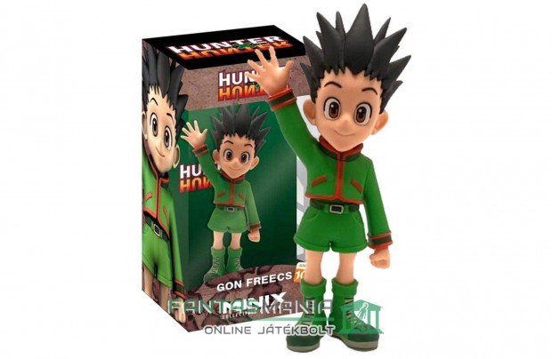 12cm-es Minix Hunter x Hunter / Hunterxhunter anime figura - Gon