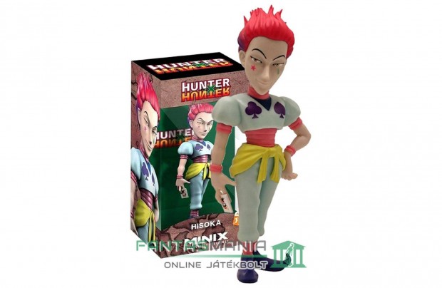 12cm-es Minix Hunter x Hunter / Hunterxhunter anime figura - Hisoka