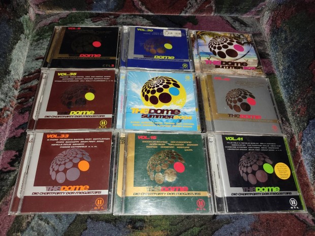12db The Dome CD (24 lemez) egyben 