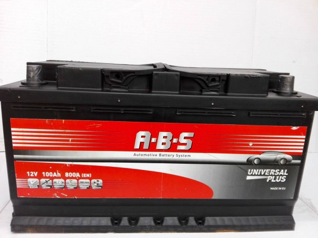 12v100ah ABS akkumulátor 3 hónap garanciával