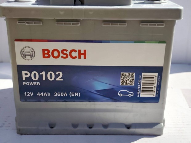 12v44ah Bosch akkumulátor 3 hónap garanciával