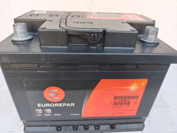 12v60ah Eurorepar akkumultor 3 hnap garancival