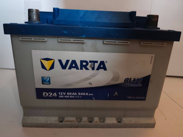 12v60ah Varta akkumul�tor 3 h�nap garanci�val