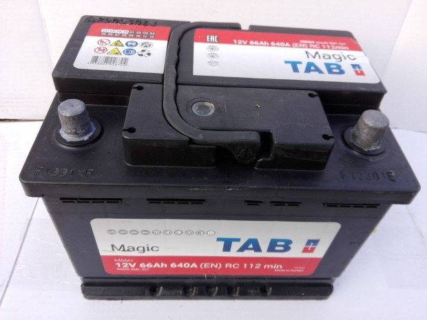 12v66ah TAB akkumulátor 3 hónap garanciával
