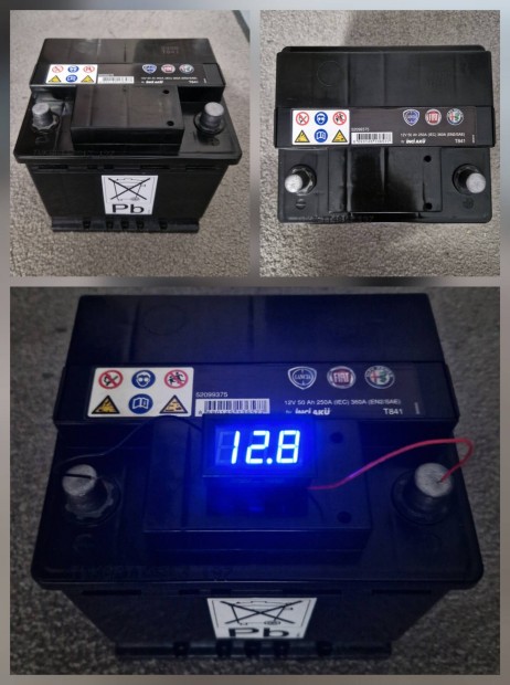 12v 50 Ah 360A aut akkumultor