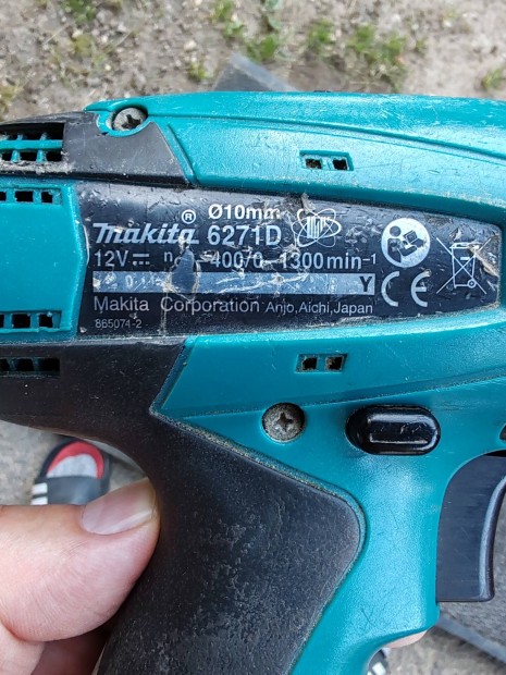 12v-os Makita akkumulátoros csavarbehajtó
