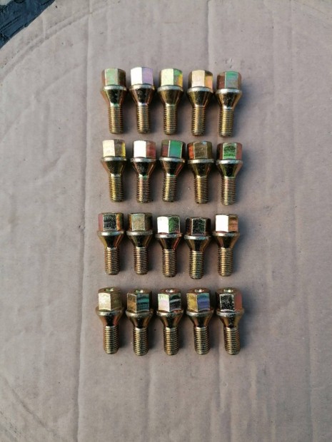 12x1,5-ös Opel- Suzuki kerék csavar/20db/