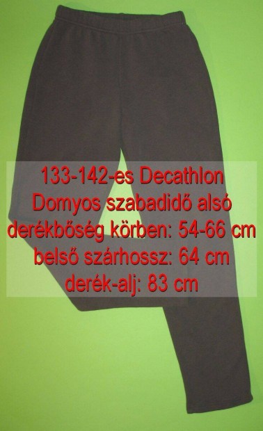 133-142 lny Decathlon szabadid nadrg als bh 64cm torna Bp.12.ker