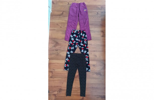 134-140-es lny tli, blelt nadrg, leggings