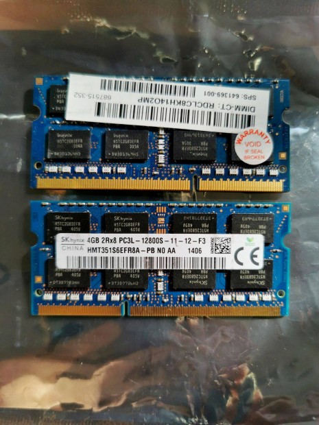 13/2 Sk hynix HMT351S6EFR8A 8gb 3 hnap garancia PC3 DDR3 ram memria