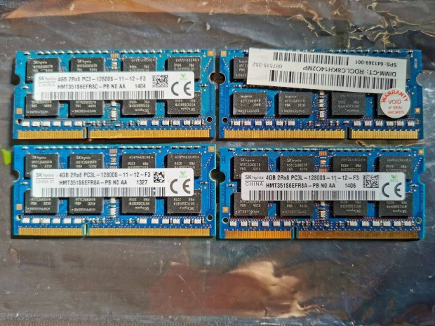 13/3 Sk hynix HMT351S6EFR8A 16gb 3 hnap garancia PC3 DDR3 ram memria