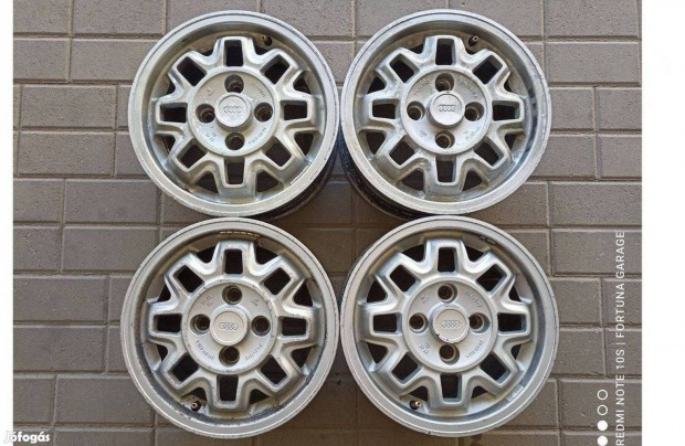 13" 4x100 Audi Waffeleisen hasznlt alufelni garnitra