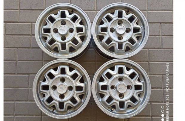 13" 4x100 Audi Waffeleisen hasznlt alufelni garnitra